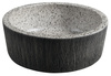 PRIORI umywalka ceramiczna nablatowa, średnica 41cm, granit