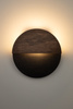 LUNA kinkiet S czarny/venge