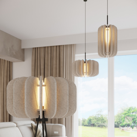 Lampa podłogowa MULA 45 beżowa