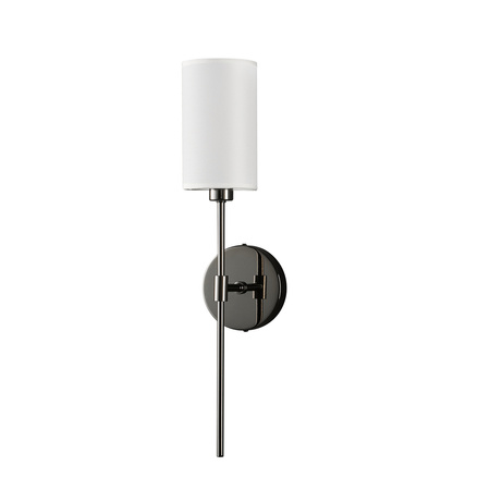 Lampa ścienna DARLING 53 cm- czarny kinkiet z abażurem