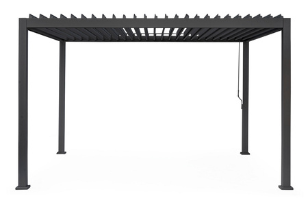 Pergola ogrodowa BIZZOTTO OCEAN 3X4 – antracytowy
