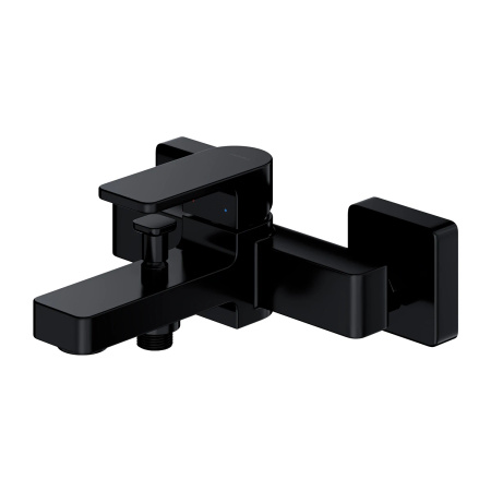 BARETTI bateria wannowa, czarny mat