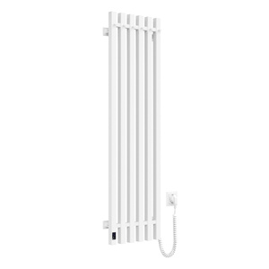 Elektryczny grzejnik łazienkowy BIAŁY NAVIN LEVANTE 330x1200 prawa