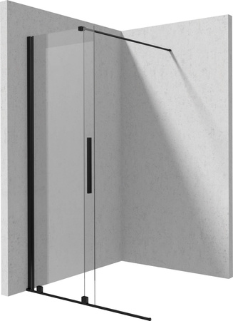 Ścianka prysznicowa walk-in 100 cm - przesuwna