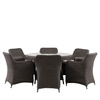 Ascot 6 Seater Round Dining Set