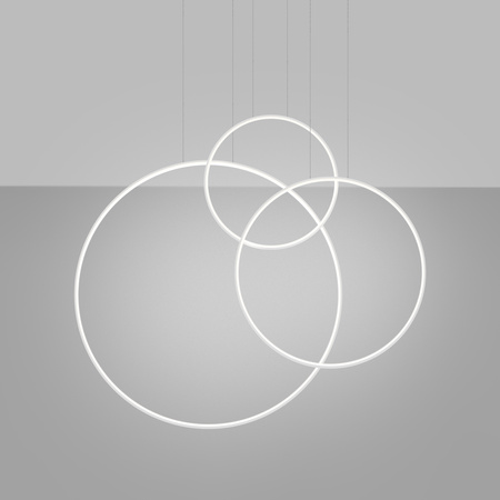 Lampa wisząca RIO 3 55/78/110 biała LED 4000K