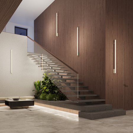 Kinkiet LAGOM 120 zielony oliwkowy LED 3000K