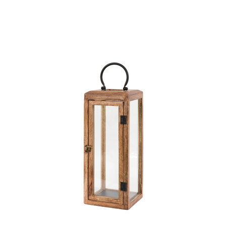 Ayna Wooden Lantern 180x180x445mm