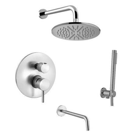 Zestaw wannowy podtynkowy z wylewką-Paffoni/kolekcja Light