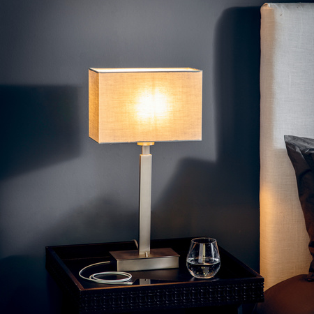 Rectangular 1 Shade Light Grey 170x270x120mm