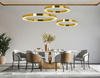 MOOSEE lampa wisząca RING LUXURY 50 złota