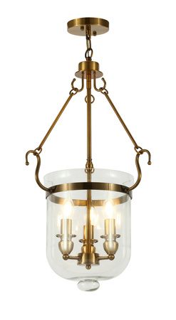 LAMPA WISZĄCA MOSIĘŻNA LEO