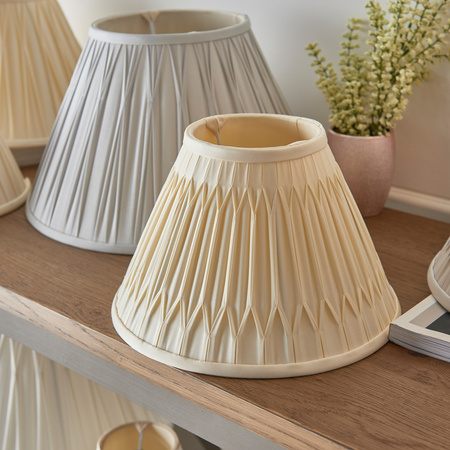Chatsworth 1 Shade Light Ivory 250mm