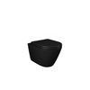 RAK Ceramics FEELING Resort Miska WC podwiesz. Rimless 52x36 cm czarny mat (504) ze stelażem i przyciskiem Stalowy Flat STRIPE -Black Alcadrain