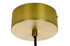 MOOSEE lampa wisząca CHAPLIN 360 mosiądz