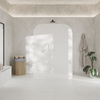 Ścianka prysznicowa TAHO Solo - satynowy / 120 cm / chrom