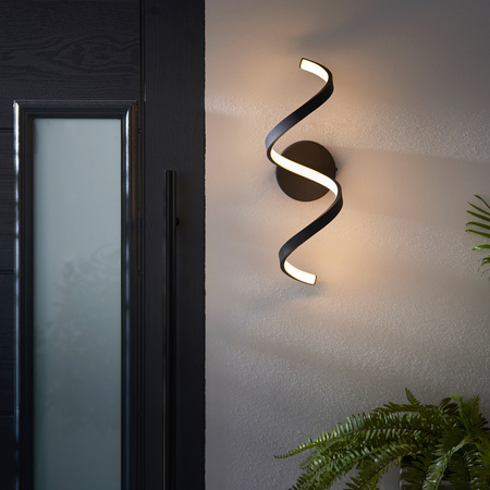 Astral Outdoor 1 Wall Light Black