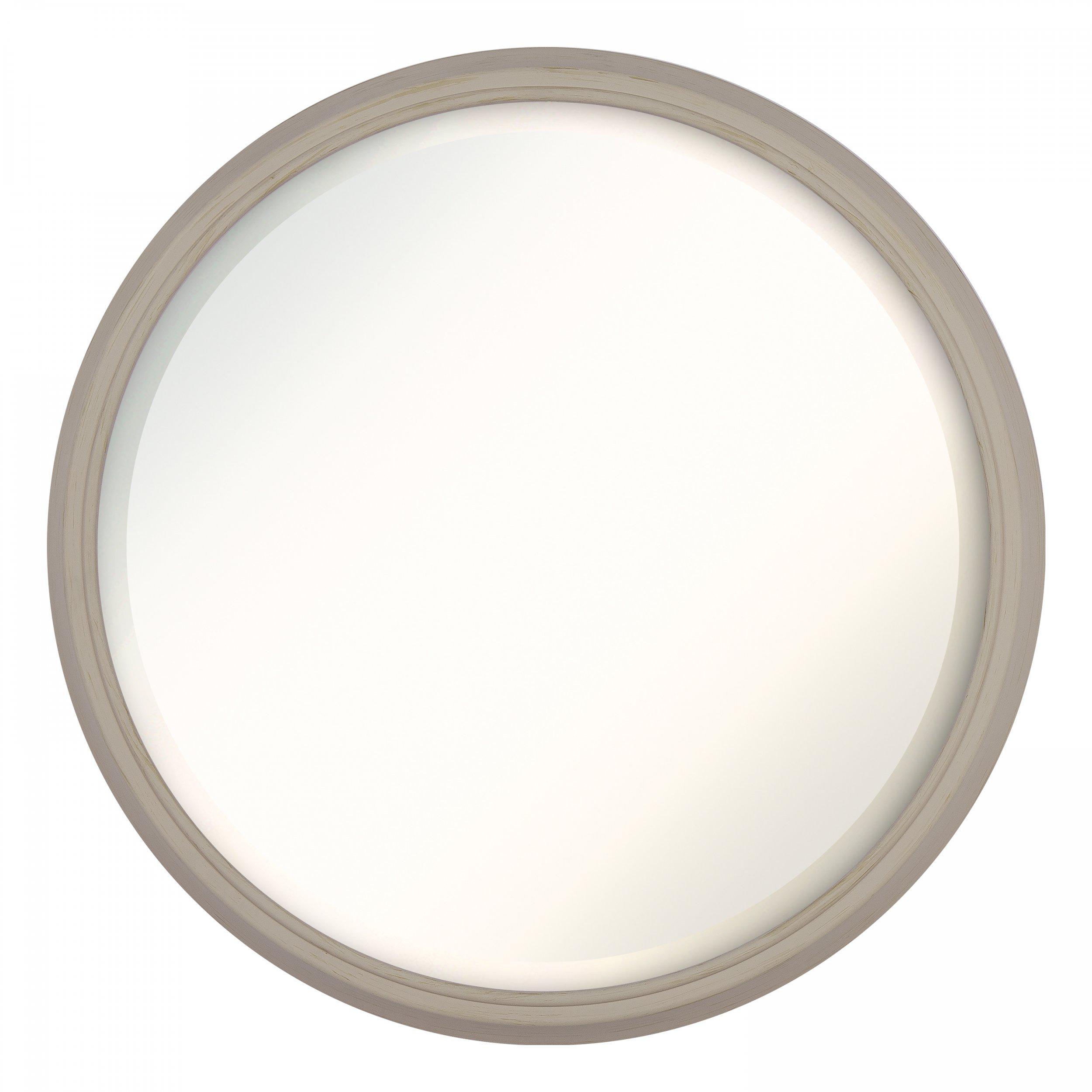 Lustro Cotswold – beżowe, 50,5 × 4,5 × 50,5 cm