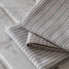 Woven Striped Tea Towel Grey S/3 500x700mm