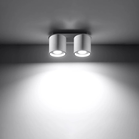 Plafon ORBIS 2 biały