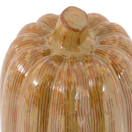 Ceramic Pumpkin Rust 185x185x295mm