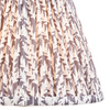 Leaf Shade Pearl Grey Fabric 185x125x250mm