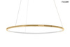 MOOSEE lampa wisząca RING SLIM 120 złota