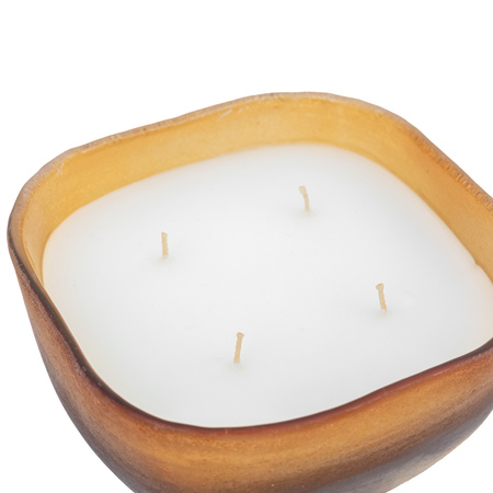 Mercury Candle Amber/Gold Large Jasmin & Vetiver