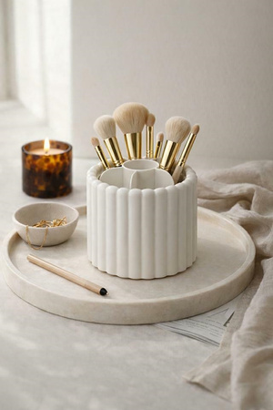 Organizer na pędzle SHP LULLABY biały