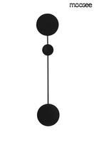 MOOSEE lampa ścienna SHADOW 2 czarna