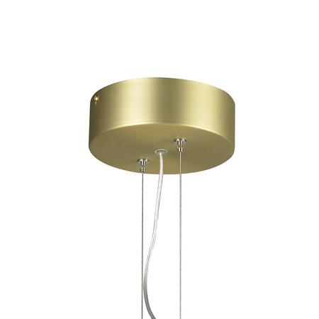 Lampa wisząca ACIRCULO 74 cm - złoty ring LED