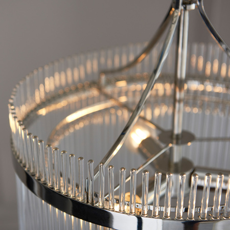 Marietta 3 Pendant Light Bright Nickel