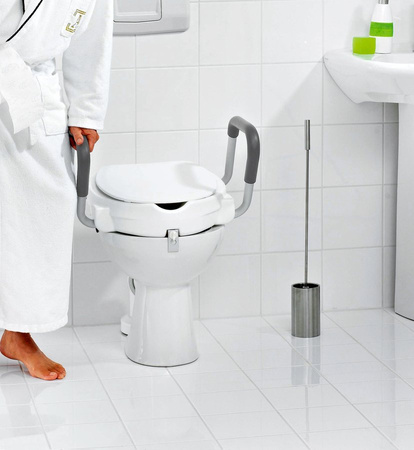 HANDICAP Szczotka WC, długa rękojeść, metal