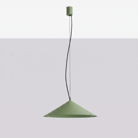Lampa wisząca FINT zielona oliwka LED 3000K