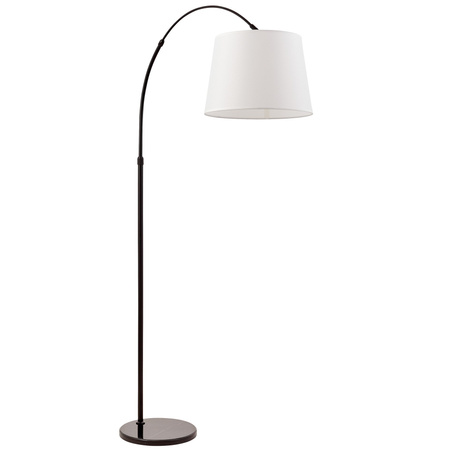 LAMPA STOJĄCA PODŁOGOWA CZARNO-BIAŁA TIROL