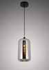 NOWOCZESNA LAMPA WISZĄCA SKANDYNAWSKA SZARA MONTI