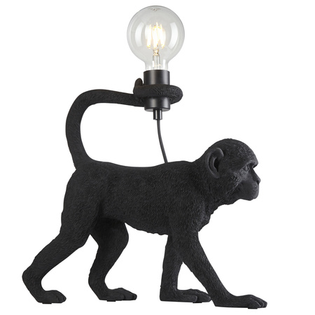 Lampa stołowa Capuchin – matowa czarna, 13,5 × 39,5 × 37,5 cm