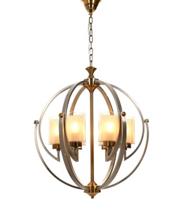 LAMPA WISZĄCA LOFT SATYNOWO-MOSIĘŻNA BERGEN W6