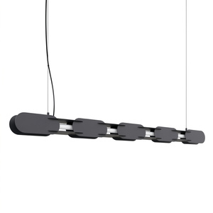 Lampa wisząca CHAIN 158 czarna LED 3000K