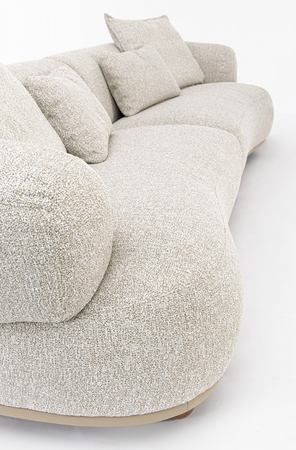 Sofa BIZZOTTO CHEOPE 4-osobowa z stolikiem – contemporary design premium