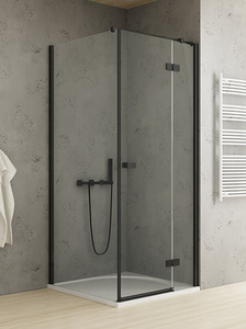 KABINA REFLEXA BLACK KWADRATOWA L 110x110x200 CZYSTE 6mm ACTIVE SHIELD