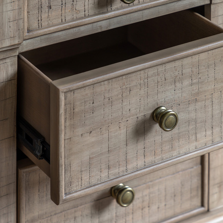 Vancouver 3 Drawer Bedside 520x450x650mm