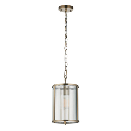 Ridgeton 1 Pendant Light Antique Brass