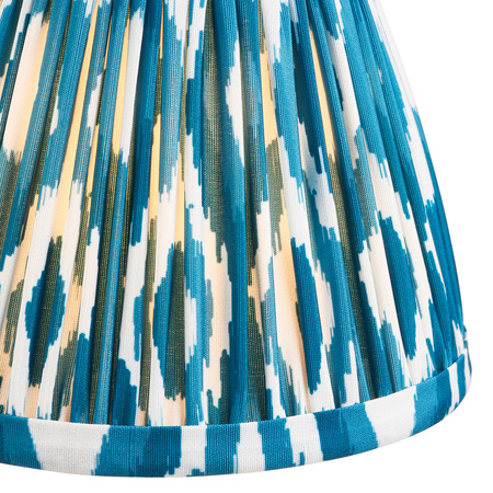 Ikat Shade Marlin Blue Fabric 122x85x160mm