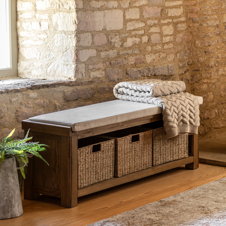 Hardwick Hall Bench 1480x380x500mm