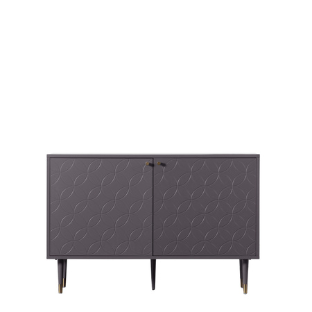 Szafka Holbrook z 2 drzwiami, szara, 1200 x 400 x 790 mm
