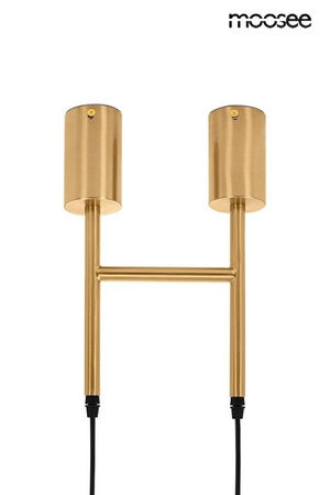 MOOSEE lampa wisząca RIVA 2 złota