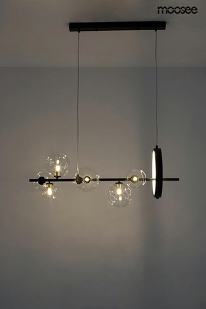 MOOSEE lampa wisząca ALURE LINE 90 czarna