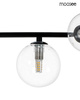 MOOSEE lampa wisząca ALURE LINE TWIN 90 czarna