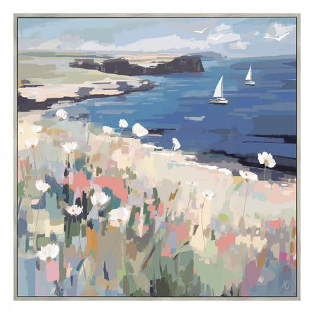 On the Breeze Framed Canvas 810x30x810mm